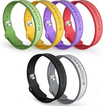 BuggyBands Mosquito Repellent Bracelets 6 Pack front view