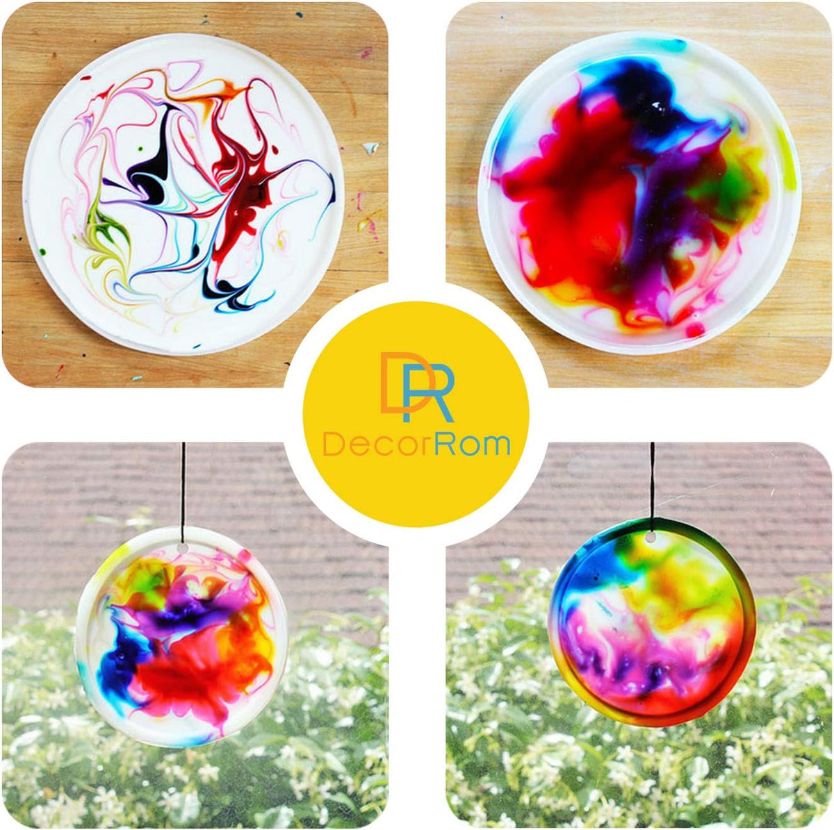 Epoxy Resin Pigment - 18 Color Liquid UV Resin Dye for Coloring, DIY Art Jewelry Making - Concentrated Colorant for Paint, Crafts - 0.35 oz/10ml Each - Image 7