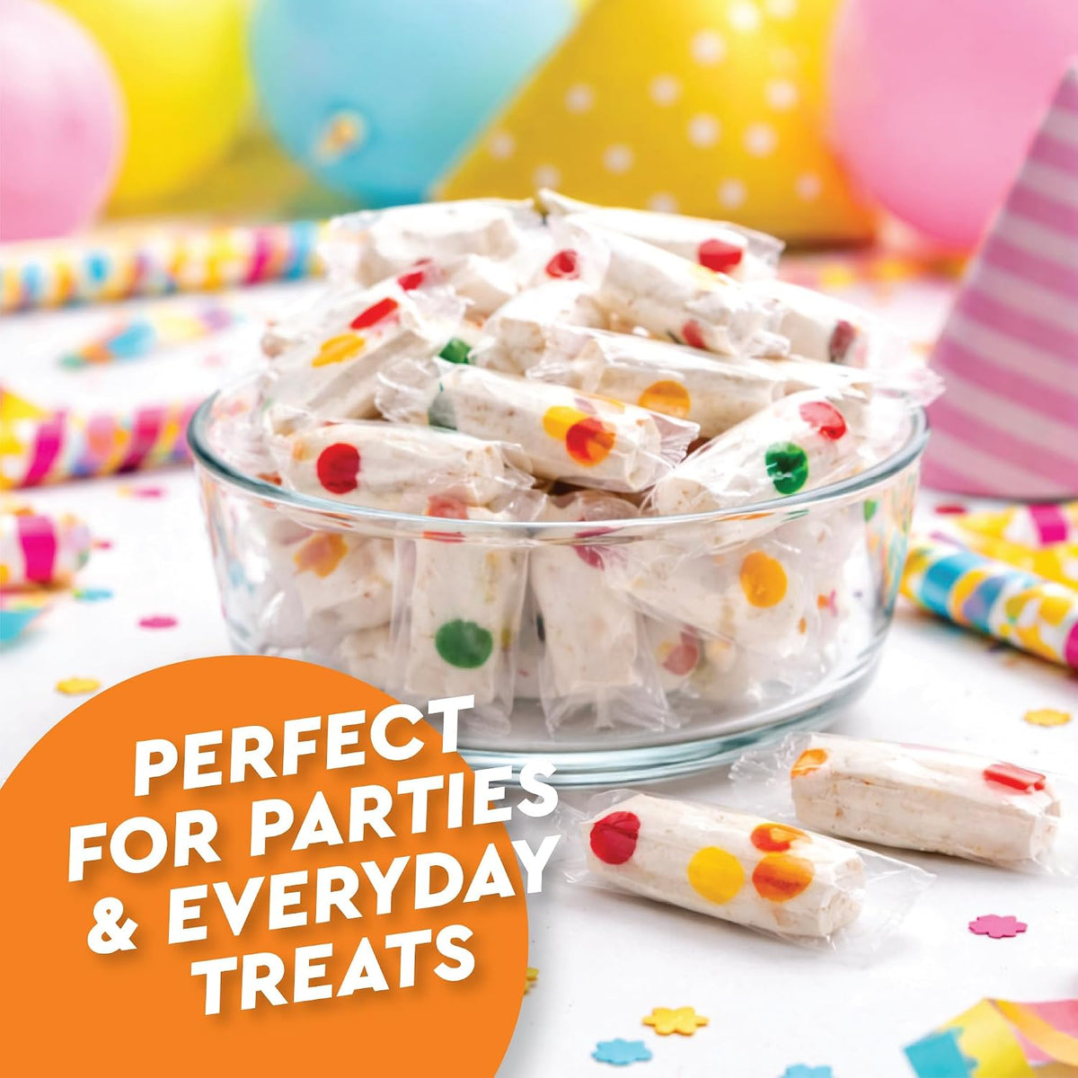 Imported holiday stocking stuffers and party favors candy mix