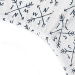 HonestBaby fitted crib sheet elastic corner detail