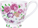 16 oz Bone China Coffee Mug, Elegant Floral Coffee Tea Cup for Hot Drinks | Lightweight bone china, Vivid floral decor, Microwave dishwasher safe, 16oz capacity, Fits coffee tea daily hot beverages - Image 13