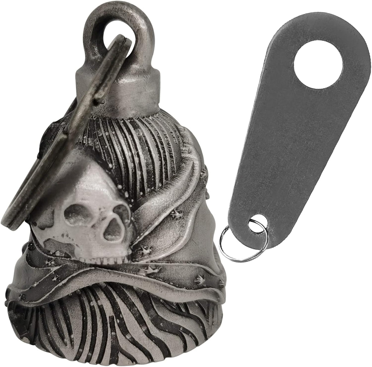 Dream Apparel Motorcycle Bell Guardian Angel Drive Away Gremlin, Biker Bell for Men Women Rider Riding, Good Luck Gift - Image 15