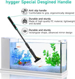 Fine mesh fish net attachment on Hygger cleaning kit for skimming debris.