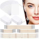 Maitys 204 pieces face lift tape kit with lifting ropes