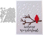 Ergonflow bird perch net metal die cuts front view