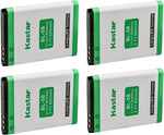 Packaging and included items for Kastar camera battery