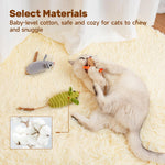Premium Potaroma silvervine animal toys packaging presentation highlighting the safe dental care components.