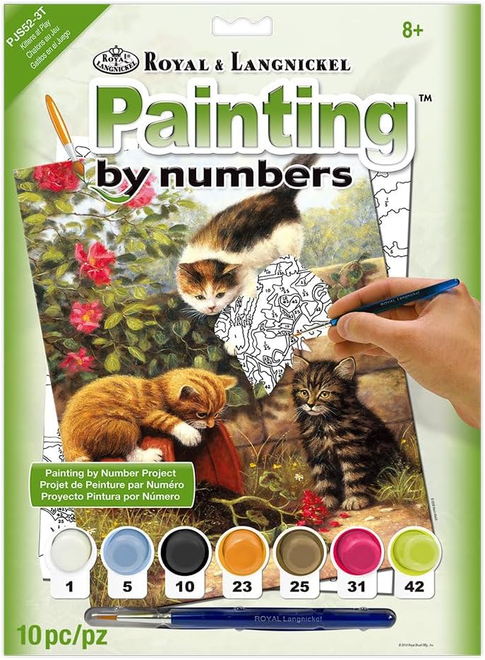 Complete contents displayed for the Labrador Puppy art activity set