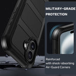 Stroson heavy duty phone case with belt clip holster attached