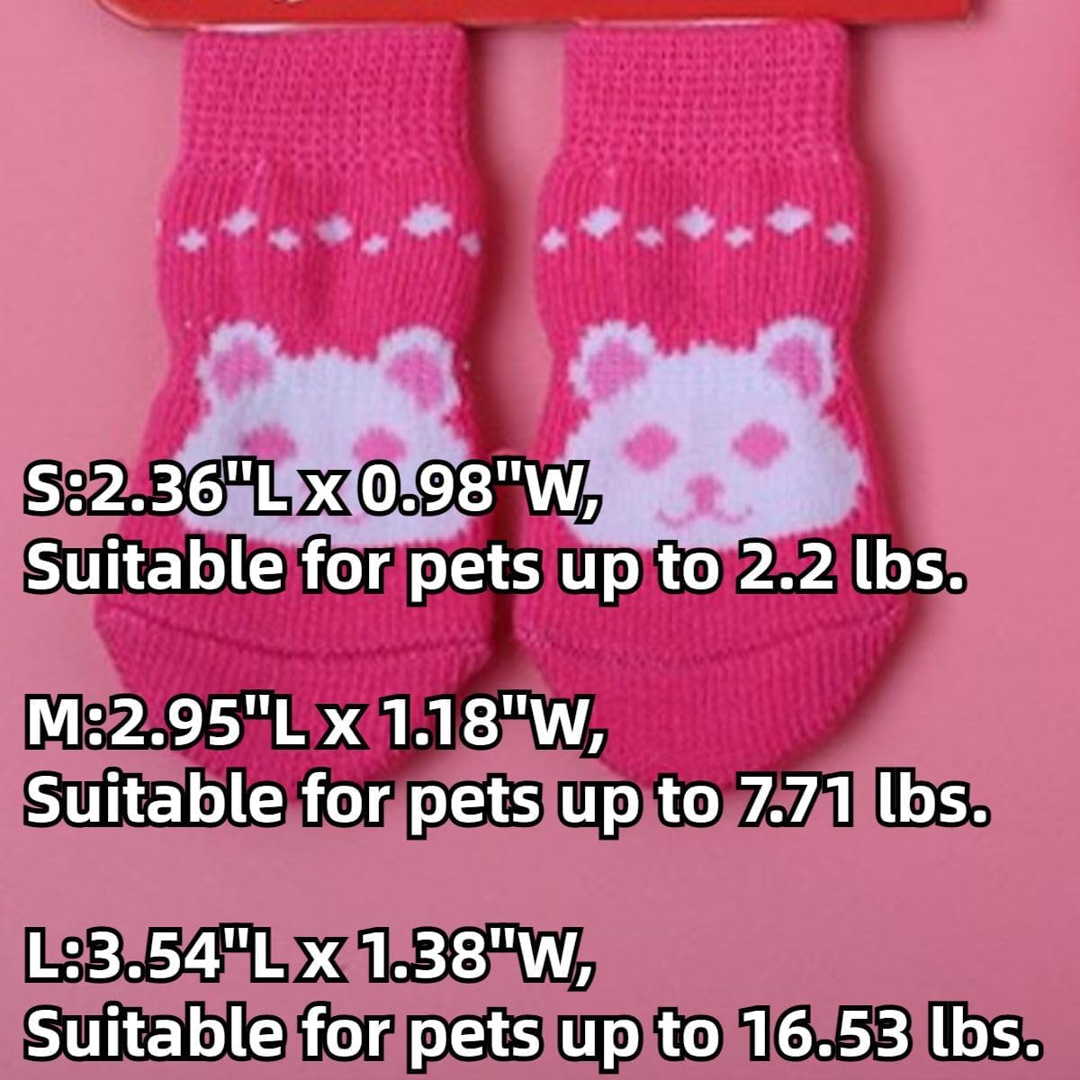 Copfeu bunny socks set of eight on hardwood floor traction