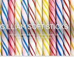 Vintage style allergen free cinnamon soft candy sticks multi pack.