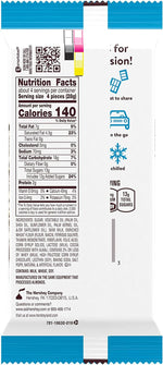 Back packaging showing the nutrition facts and ingredient list for the HERSHEY'S XL bar.