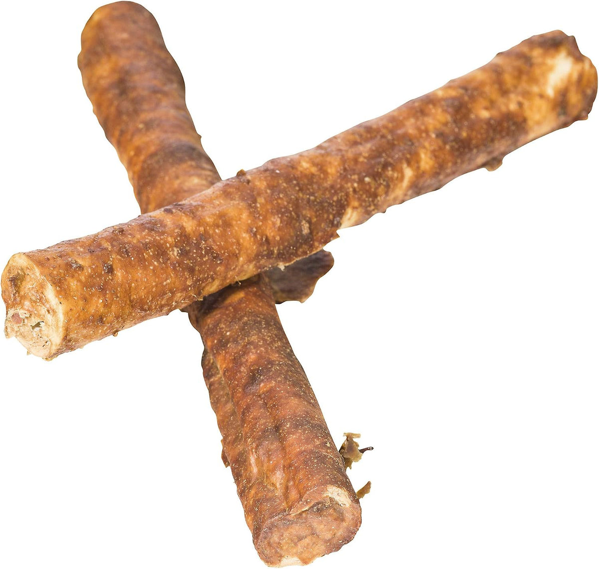 Nutritional information label on dog chew package