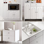 Shiny Handles 8-pack crystal cabinet knobs with mounting screws