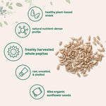 Micro Ingredients organic sunflower seeds 4 lb bulk pouch packaging details