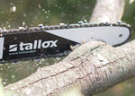 Tallox 16 inch chainsaw chain close up