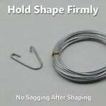 Yountiger bendable craft wire shown with crafting tools
