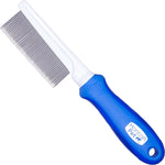 Detangling Dog Comb with Long & Short Stainless Steel Metal Teeth - Dogs, Cats & Small Animals for Removing Matted Fur, Knots & Tangles - Image 10