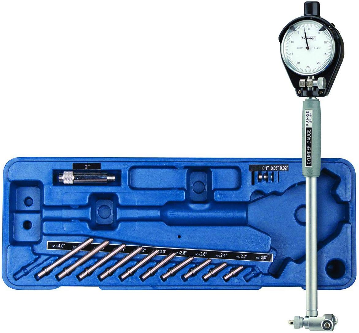 Fowler 52-646-300-0 cylinder dial bore gage front view precision tool