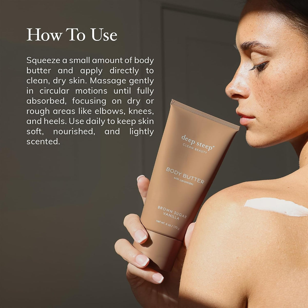 Deep Steep grapefruit bergamot body cream close up