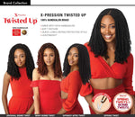 X-Pression synthetic hair bundle ready for styling