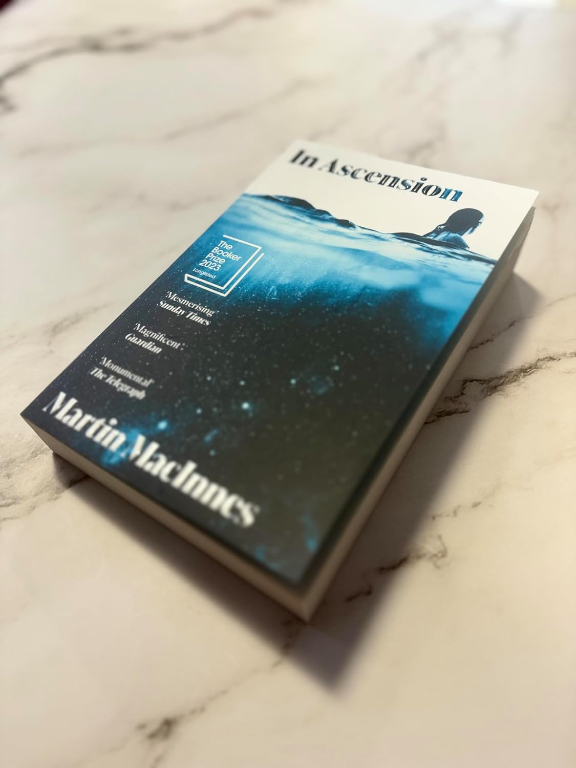 Martin MacInnes In Ascension book layout and pages