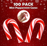 Authentic USA imported red and white Christmas candy canes bulk pack