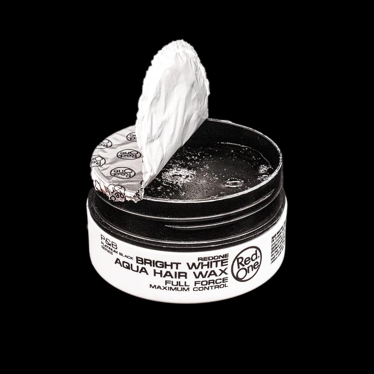 Red One Bright White Aqua Hair Wax 150ml - Image 6