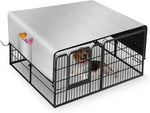 Kovshuiwe dog playpen cover front view outdoor pet fence sunshade