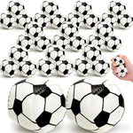 Elfully 30 pack juggling balls soccer design front view