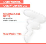 Side view of Avène XeraCalm Milky Gel showing key eczema benefits