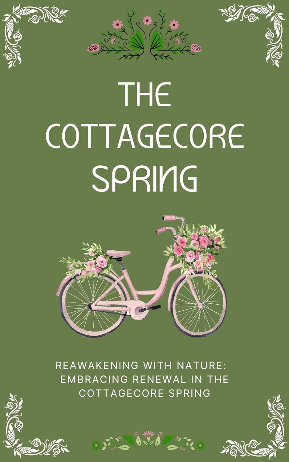 Karima Ameziani The Cottagecore Spring book cover front view
