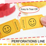L Liked smile design individual ticket close up