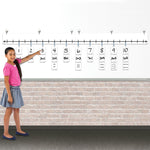 EAI Education Classroom Open Number Line Base Kit front view
