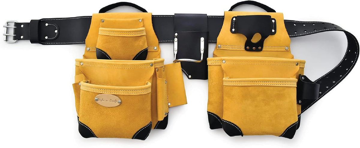 Style N Craft framer tool belt worn by professional