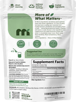 Micro Ingredients Organic Inulin FOS Fiber Powder USDA organic and non-GMO certification seals