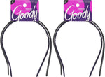 Goody Ouchless Flex Thin Pressure-Free Headband , Assorted Colors - Soft and Strong for a Comfortable Fit - for All Hair Types - Pain-Free Hair Accessories for Women and Girls 2 Count (Pack of 1) - Image 14