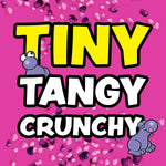 Nerds tiny tangy crunchy candy pour shot close up