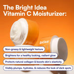 Side profile of Bliss Bright Idea face cream jar