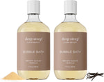 Deep Steep bubble bath brown sugar vanilla front view bottle