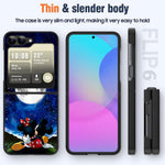 Cuwana Samsung Galaxy Z Flip 6 case open folding angle