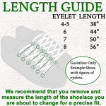 Close-up of Endoto shoelaces sealed aglet tips