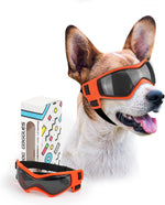 Dog Goggles Small Breed, Dog Sunglasses UV Protection Puppy Eyewear for Small Pet Outdoor Riding Driving, Black S - Image 13