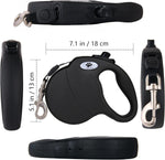 Safety braking system mechanism on retractable dog leash