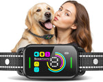 Dinjoo smart AI dog bark collar front view