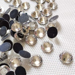 Finstone hot fix rhinestones front view crystal glass crystals