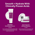 Murad AHA/BHA Exfoliating Cleanser bottle detail