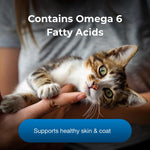 Nutritional supplement powder texture for weaning kittens