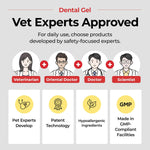 Professional pet dental care kit featuring Jayu Pet gel