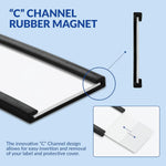 Full 50 pack kit of Labphant magnetic label holders with accessories